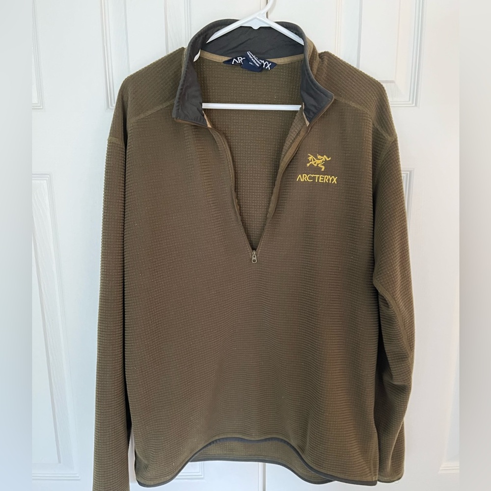 Men’s Large Arc’teryx Delta AR Quarter Zip Jacket